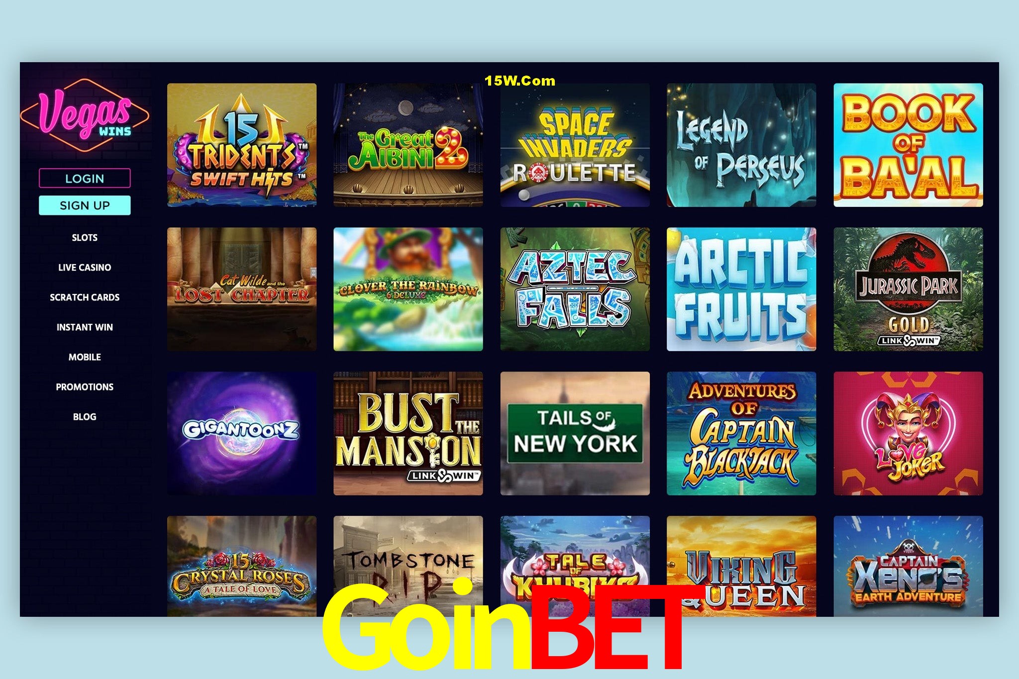 Welcome Bonus Goinbet